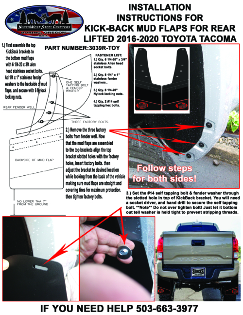 ToyotaTacomaSideKicksInstallSheetRear copy