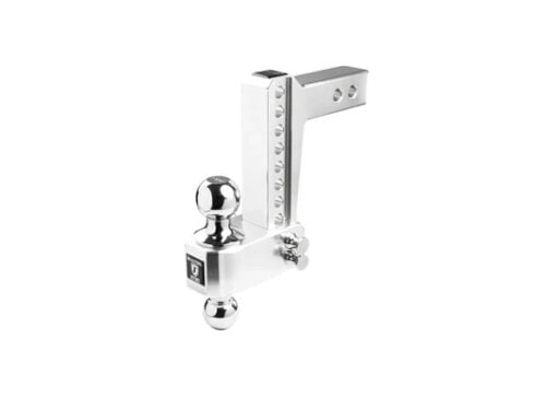 2.0" Aluminum Medium Duty 6" Drop/Rise Hitch