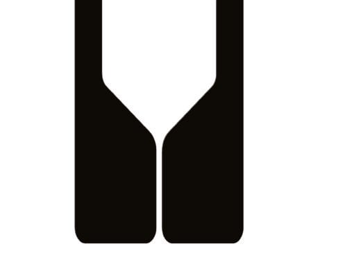 Long-John Fender Flair Mud Flaps 12" x 48" x .150" Thick Black Smooth Poly