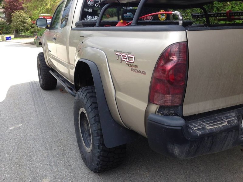 Long-John Fender Flair Mud Flaps 15" x 48" x .150" Thick Black Smooth Poly - Image 12