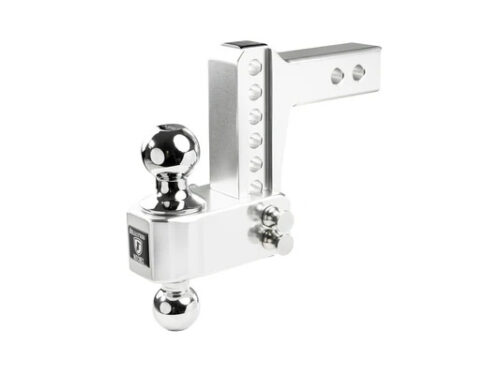 2.0" Aluminum Medium Duty 4" Drop/Rise Hitch
