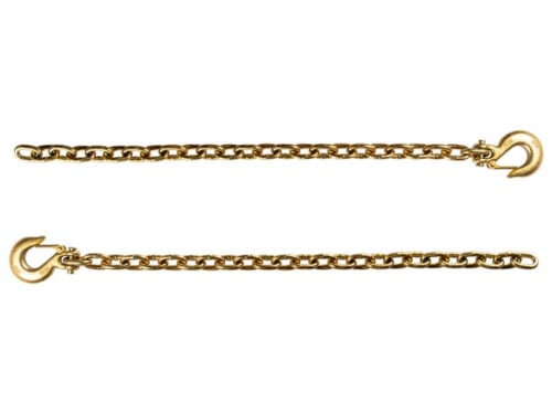 BULLETPROOF HEAVY DUTY 3/8" SAFETY CHAINS (PAIR)